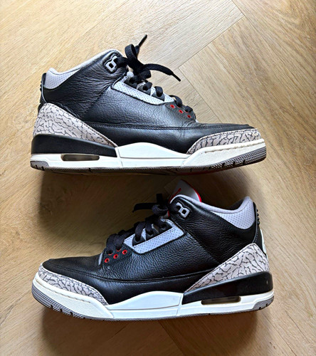 Nike air jordan black cement - nike,